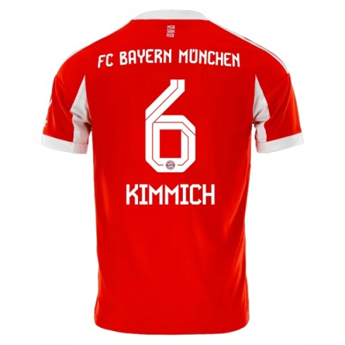 FC Bayern München Joshua Kimmich 6 Fotbollströjor Hemma 2025-26 FC Bayern München Joshua Kimmich 6 Fotbollströjor Hemma 2025-26